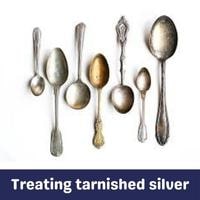 treating tarnished silver