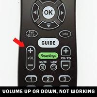 volume up or down, not working