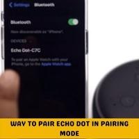 way to pair echo dot in pairing mode