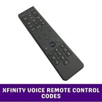 xfinity voice remote control codes