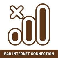 bad internet connection
