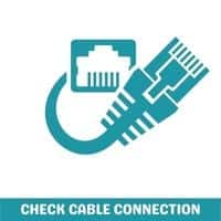 check cable connection