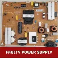 faulty power supply