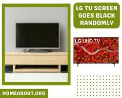 lg tv screen goes black randomly