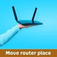 move router place