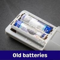 old batteries