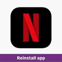 reinstall app
