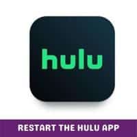 restart the hulu app