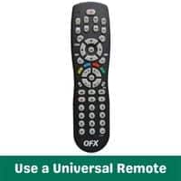 use a universal remote