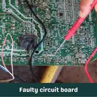 faulty circuit board